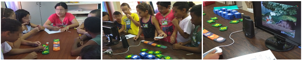 TaPrEC – Crianças planejando, montando e experimentando seu programa tangível 