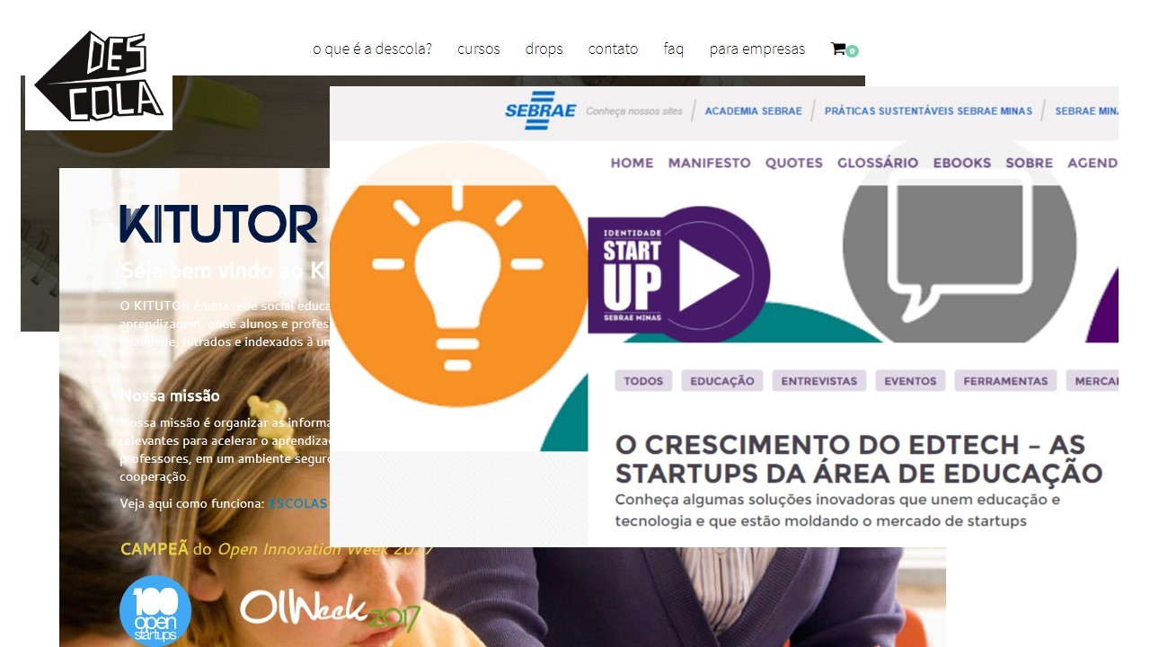 Startups brasileiras da área de educação